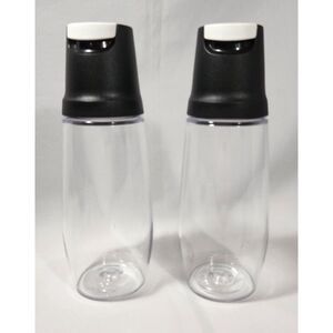 Tupperware TILT 'N SERVE vinegar & oil set of 2 Dispensers Bottle NEW‎